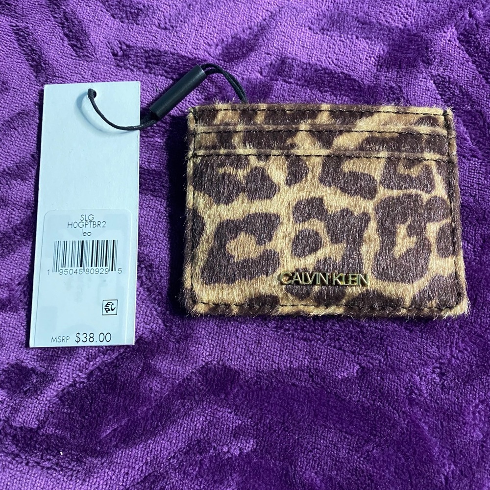 Monogram Logo Card Case